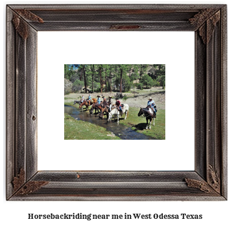 horseback riding near me in West Odessa, Texas